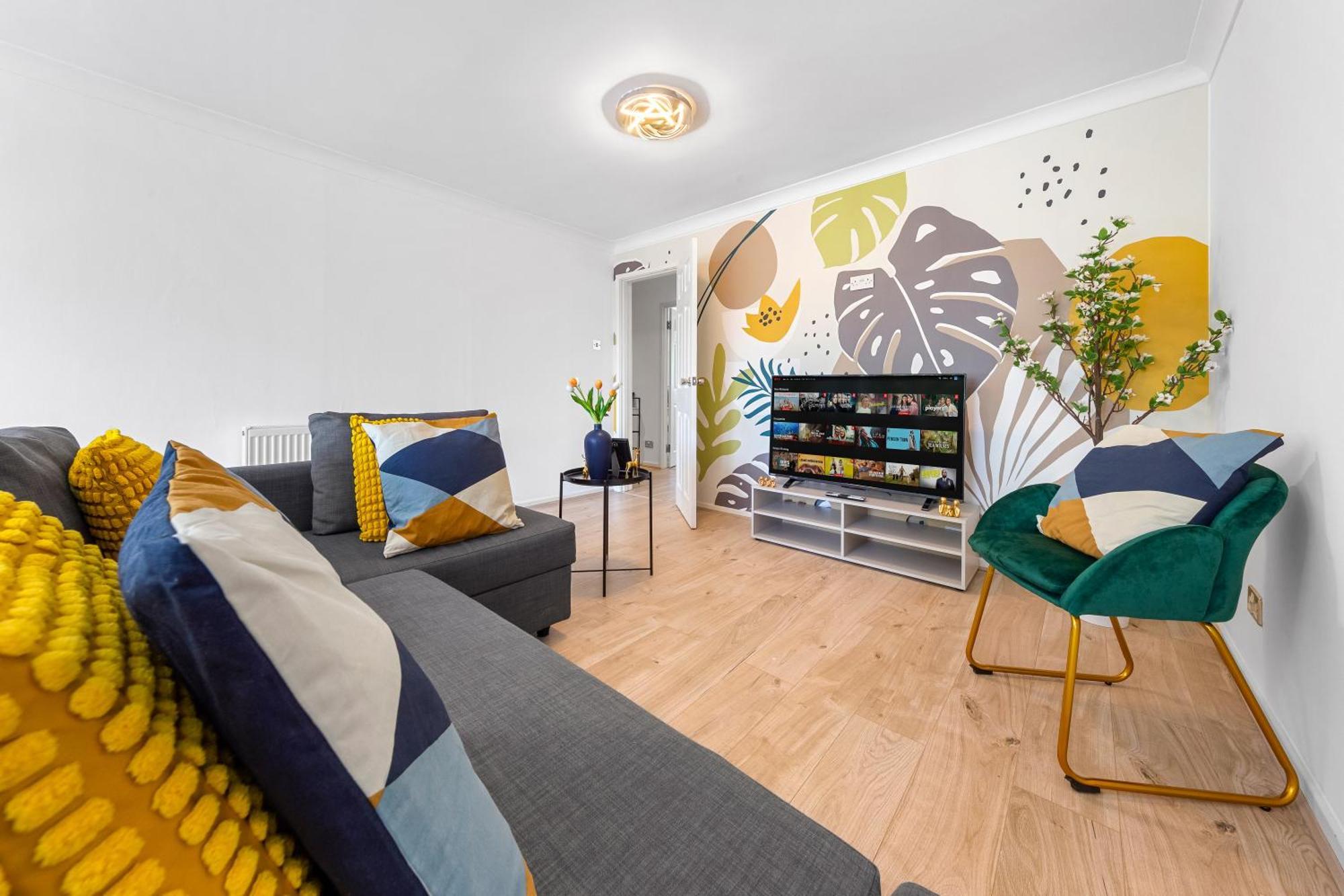 Tranquil Escape In Hertfordshire, Free Parking, 2 Bed, 2 Bath, Sleeps 6 Буши Экстерьер фото